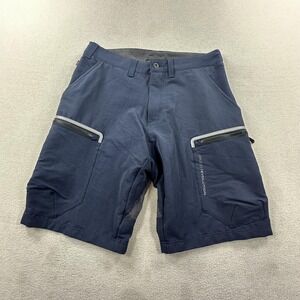 Musto Evolution Cargo Shorts Mens 30 Blue 8" UPF 50 Sailing Stretch Nautical